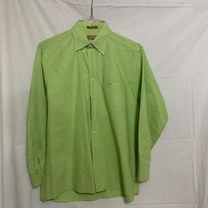 Michael Kors Mens Dress Shirt lime green